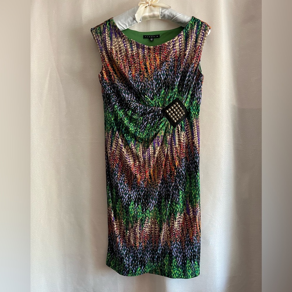TIANA B.. PL multi-colored midi dress